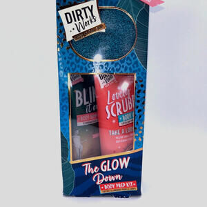 NEW Dirty Works The Glow Down Body Prep Kit
